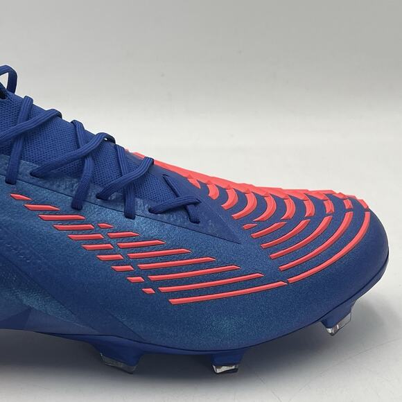Adidas Predator Edge .1 FG Blue H02932 Mens Size 12.5 NEW Soccer Cleats